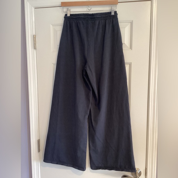 Zara Thick Cotton Wide Led Opening Sweatpants M - Picture 4 of 11